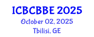International Conference on Bioinformatics, Computational Biology and Biomedical Engineering (ICBCBBE) October 02, 2025 - Tbilisi, Georgia