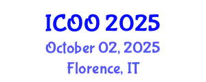International Conference on Ophthalmology and Optometry (ICOO) October 02, 2025 - Florence, Italy