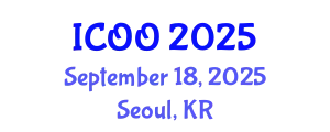 International Conference on Ophthalmology and Optometry (ICOO) September 18, 2025 - Seoul, Republic of Korea