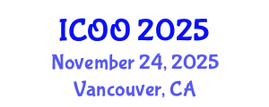 International Conference on Ophthalmology and Optometry (ICOO) November 24, 2025 - Vancouver, Canada