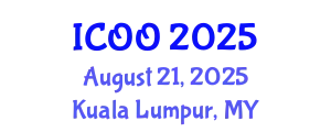 International Conference on Ophthalmology and Optometry (ICOO) August 21, 2025 - Kuala Lumpur, Malaysia