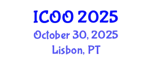 International Conference on Ophthalmology and Optometry (ICOO) October 30, 2025 - Lisbon, Portugal