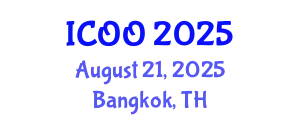 International Conference on Ophthalmology and Optometry (ICOO) August 21, 2025 - Bangkok, Thailand