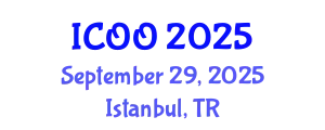 International Conference on Ophthalmology and Optometry (ICOO) September 29, 2025 - Istanbul, Turkey