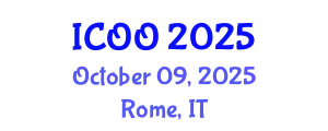 International Conference on Ophthalmology and Optometry (ICOO) October 09, 2025 - Rome, Italy