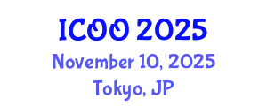 International Conference on Ophthalmology and Optometry (ICOO) November 10, 2025 - Tokyo, Japan