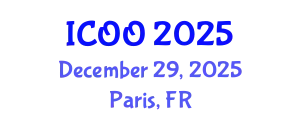 International Conference on Ophthalmology and Optometry (ICOO) December 29, 2025 - Paris, France