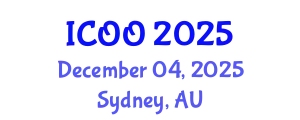 International Conference on Ophthalmology and Optometry (ICOO) December 04, 2025 - Sydney, Australia