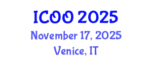 International Conference on Ophthalmology and Optometry (ICOO) November 17, 2025 - Venice, Italy