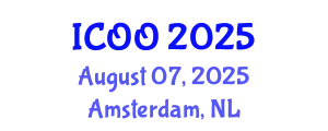 International Conference on Ophthalmology and Optometry (ICOO) August 07, 2025 - Amsterdam, Netherlands