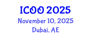 International Conference on Ophthalmology and Optometry (ICOO) November 10, 2025 - Dubai, United Arab Emirates