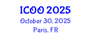International Conference on Ophthalmology and Optometry (ICOO) October 30, 2025 - Paris, France