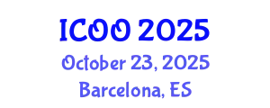International Conference on Ophthalmology and Optometry (ICOO) October 23, 2025 - Barcelona, Spain