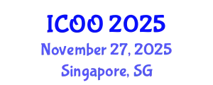 International Conference on Ophthalmology and Optometry (ICOO) November 27, 2025 - Singapore, Singapore