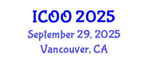 International Conference on Ophthalmology and Optometry (ICOO) September 29, 2025 - Vancouver, Canada