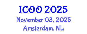 International Conference on Ophthalmology and Optometry (ICOO) November 03, 2025 - Amsterdam, Netherlands