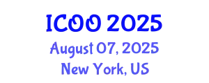 International Conference on Ophthalmology and Optometry (ICOO) August 07, 2025 - New York, United States