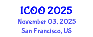 International Conference on Ophthalmology and Optometry (ICOO) November 03, 2025 - San Francisco, United States