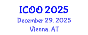 International Conference on Ophthalmology and Optometry (ICOO) December 29, 2025 - Vienna, Austria
