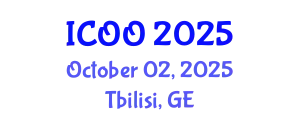 International Conference on Ophthalmology and Optometry (ICOO) October 02, 2025 - Tbilisi, Georgia