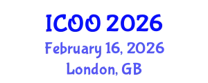 International Conference on Ophthalmology and Optometry (ICOO) February 16, 2026 - London, United Kingdom