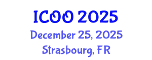 International Conference on Ophthalmology and Optometry (ICOO) December 25, 2025 - Strasbourg, France