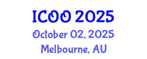 International Conference on Ophthalmology and Optometry (ICOO) October 02, 2025 - Melbourne, Australia