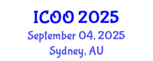 International Conference on Ophthalmology and Optometry (ICOO) September 04, 2025 - Sydney, Australia