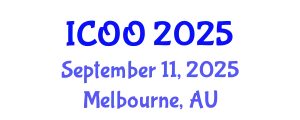 International Conference on Ophthalmology and Optometry (ICOO) September 11, 2025 - Melbourne, Australia