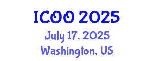 International Conference on Ophthalmology and Optometry (ICOO) July 17, 2025 - Washington, United States