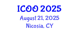 International Conference on Ophthalmology and Optometry (ICOO) August 21, 2025 - Nicosia, Cyprus