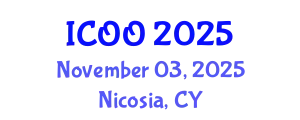International Conference on Ophthalmology and Optometry (ICOO) November 03, 2025 - Nicosia, Cyprus