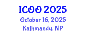 International Conference on Ophthalmology and Optometry (ICOO) October 16, 2025 - Kathmandu, Nepal