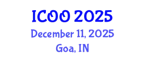International Conference on Ophthalmology and Optometry (ICOO) December 11, 2025 - Goa, India