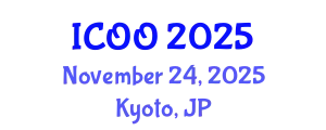 International Conference on Ophthalmology and Optometry (ICOO) November 24, 2025 - Kyoto, Japan