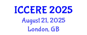 International Conference on Civil and Earth Resources Engineering (ICCERE) August 21, 2025 - London, United Kingdom