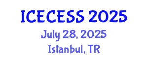 International Conference on Environmental, Cultural, Economic and Social Sustainability (ICECESS) July 28, 2025 - Istanbul, Turkey