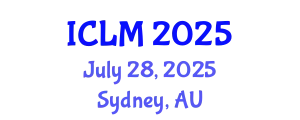 International Conference on Leadership and Management (ICLM) July 28, 2025 - Sydney, Australia