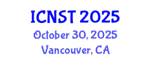 International Conference on Nuclear Science and Technology (ICNST) October 30, 2025 - Vancouver, Canada