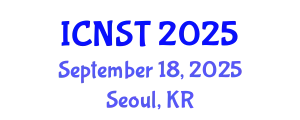 International Conference on Nuclear Science and Technology (ICNST) September 18, 2025 - Seoul, Republic of Korea