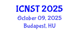 International Conference on Nuclear Science and Technology (ICNST) October 09, 2025 - Budapest, Hungary