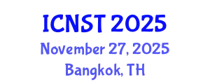 International Conference on Nuclear Science and Technology (ICNST) November 27, 2025 - Bangkok, Thailand