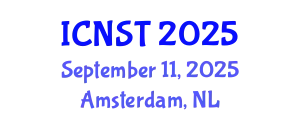 International Conference on Nuclear Science and Technology (ICNST) September 11, 2025 - Amsterdam, Netherlands