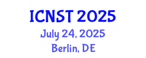 International Conference on Nuclear Science and Technology (ICNST) July 24, 2025 - Berlin, Germany