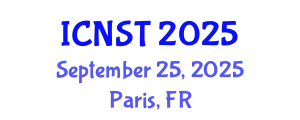 International Conference on Nuclear Science and Technology (ICNST) September 25, 2025 - Paris, France