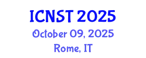 International Conference on Nuclear Science and Technology (ICNST) October 09, 2025 - Rome, Italy