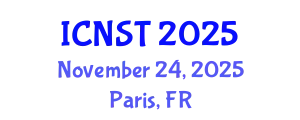 International Conference on Nuclear Science and Technology (ICNST) November 24, 2025 - Paris, France