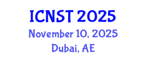 International Conference on Nuclear Science and Technology (ICNST) November 10, 2025 - Dubai, United Arab Emirates