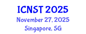 International Conference on Nuclear Science and Technology (ICNST) November 27, 2025 - Singapore, Singapore