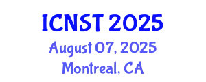 International Conference on Nuclear Science and Technology (ICNST) August 07, 2025 - Montreal, Canada